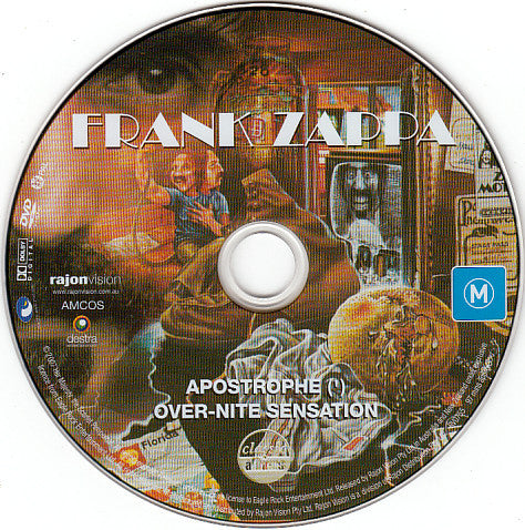 Frank Zappa : Apostrophe (') / Over-Nite Sensation (DVD-V, PAL)