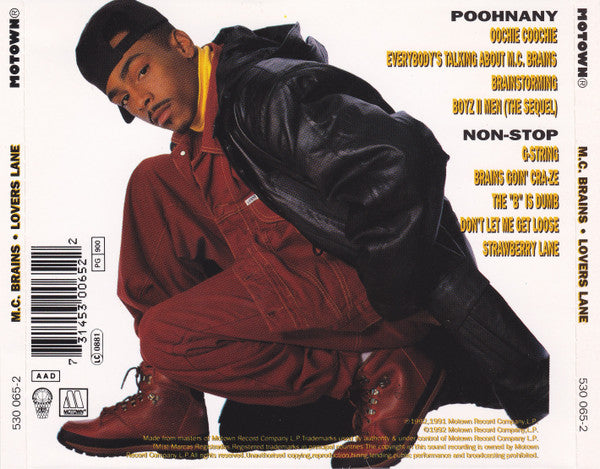 M.C. Brains* : Loverslane (CD, Album)