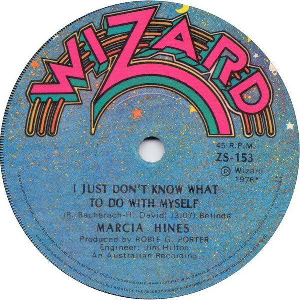 Marcia Hines : I Just Don't Know What To Do With Myself (7", Single, Ste)