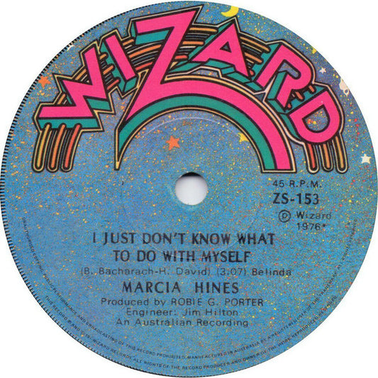 Marcia Hines : I Just Don't Know What To Do With Myself (7", Single, Ste)