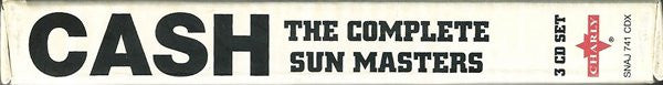 Johnny Cash : The Complete Sun Masters (Box + 3xCD, Comp, RM)