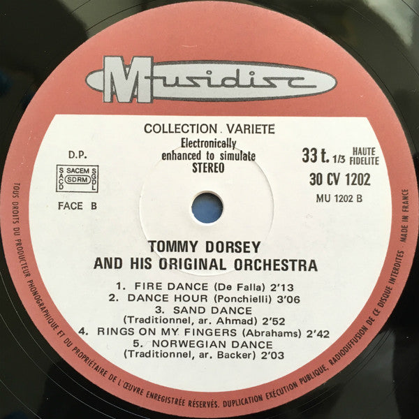 Tommy Dorsey And His Orchestra : Presenting Tommy Dorsey And His Original Orchestra (LP, Comp)