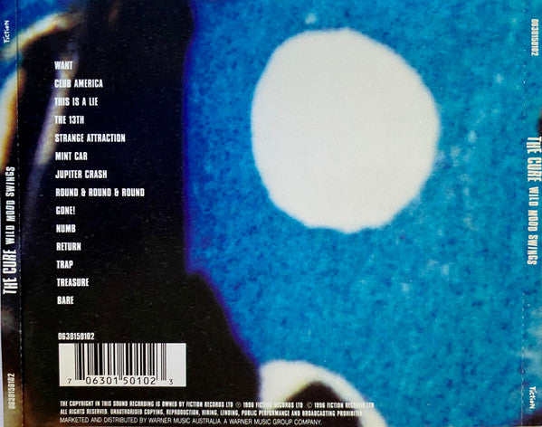 The Cure : Wild Mood Swings (CD, Album)