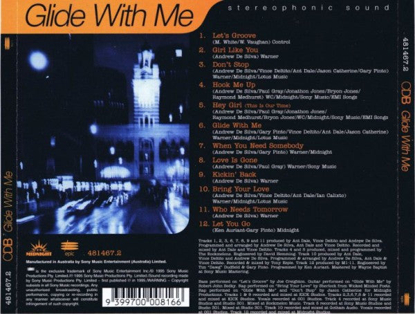 CDB : Glide With Me (CD, Album)