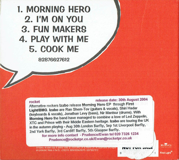 Izabo : Morning Hero (CD, EP)