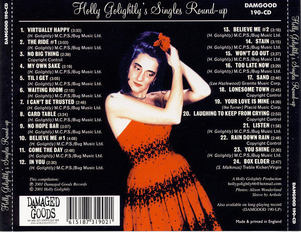Holly Golightly : Singles Round-up (CD, Comp)