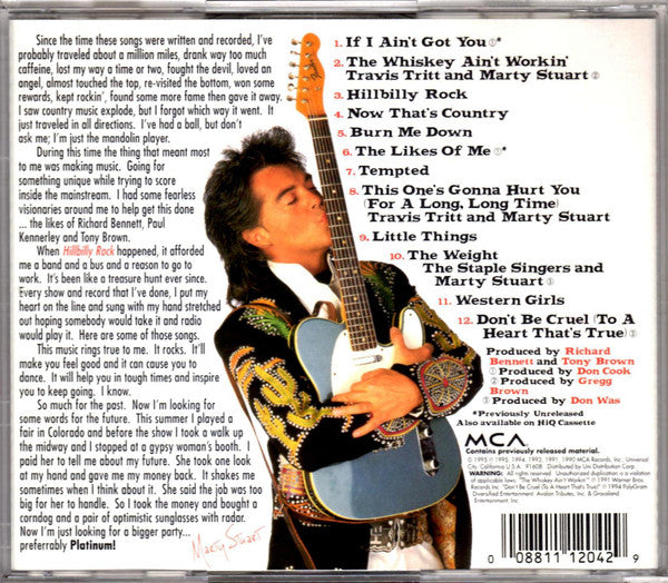 Marty Stuart : The Marty Party Hit Pack (CD, Album, Comp)