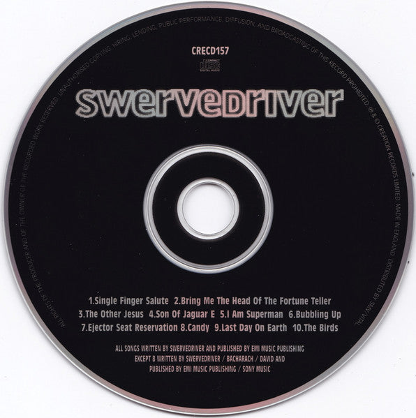 Swervedriver : Ejector Seat Reservation (CD, Album, M/Print)
