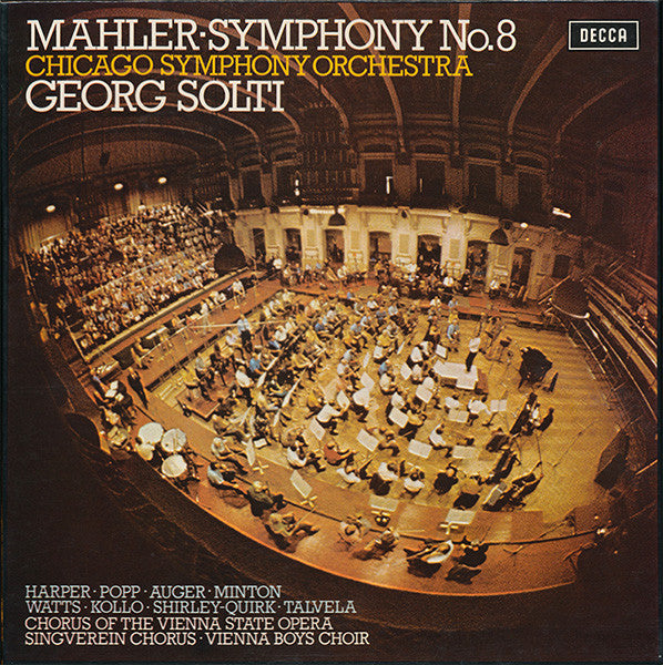Mahler* - Georg Solti, Chicago Symphony Orchestra : Symphony No. 8 (2xLP + Box)