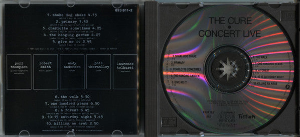 The Cure : Concert - The Cure Live (CD, Album)