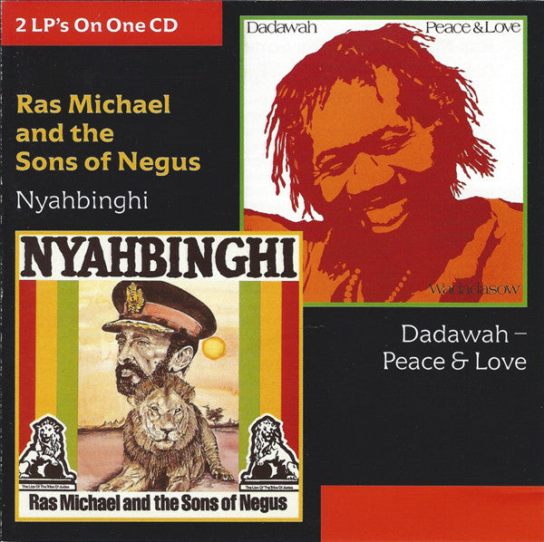 Ras Michael And The Sons Of Negus* / Dadawah : Nyahbinghi / Peace & Love (CD, Comp)
