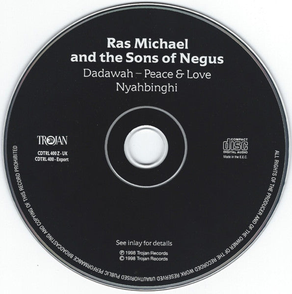 Ras Michael And The Sons Of Negus* / Dadawah : Nyahbinghi / Peace & Love (CD, Comp)