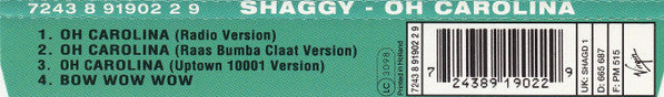 Shaggy : Oh Carolina (CD, Maxi)