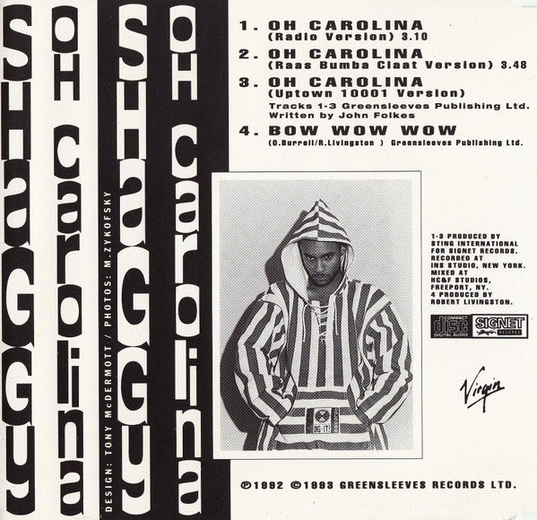 Shaggy : Oh Carolina (CD, Maxi)