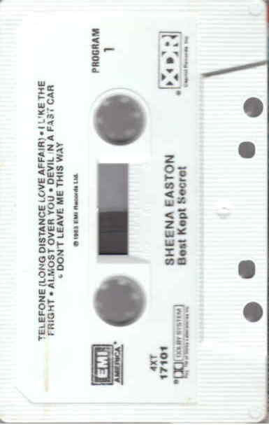 Sheena Easton : Best Kept Secret (Cass, Album, Dol)