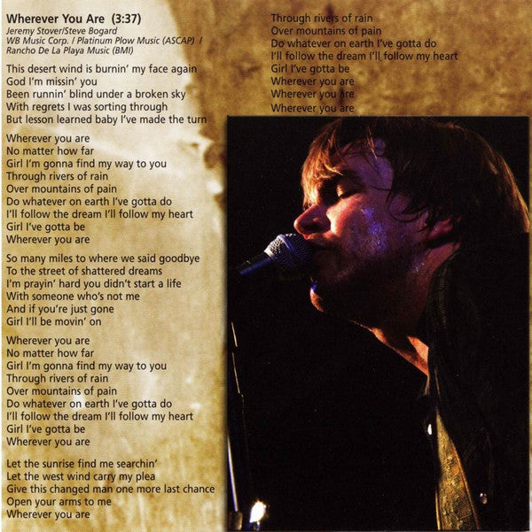 Jack Ingram : Live Wherever You Are (CD, Album)