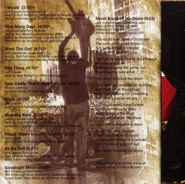 Jack Ingram : Live Wherever You Are (CD, Album)