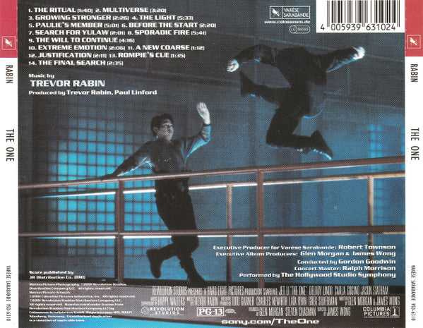Trevor Rabin : The One (Original Motion Picture Soundtrack) (CD, Album)