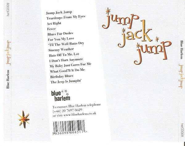 Blue Harlem : Jump Jack Jump (CD, Album)