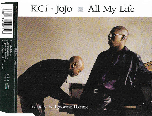 K-Ci & JoJo : All My Life (CD, Maxi)
