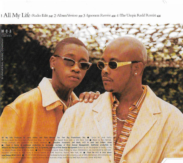 K-Ci & JoJo : All My Life (CD, Maxi)