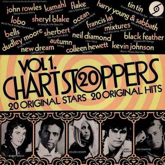 Various : 20 Chartstoppers Vol 1. (LP, Comp, Mono)