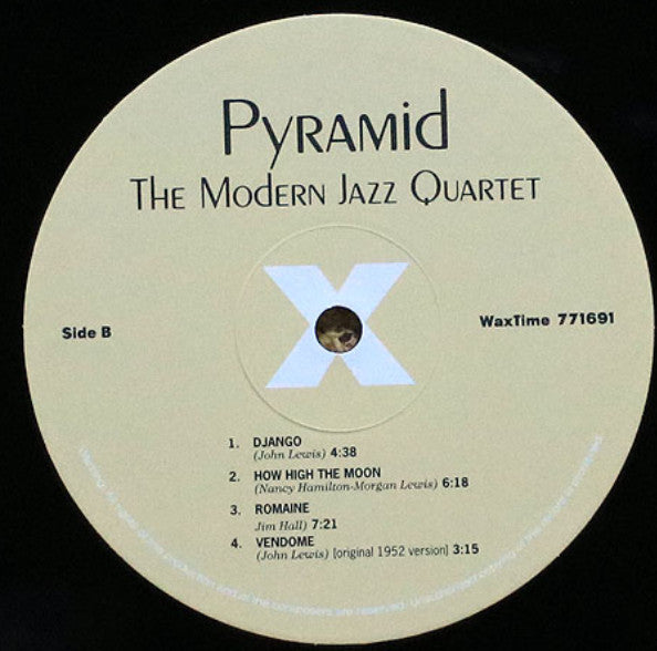 The Modern Jazz Quartet : Pyramid (LP, Album, Ltd, RE, RM, 180)