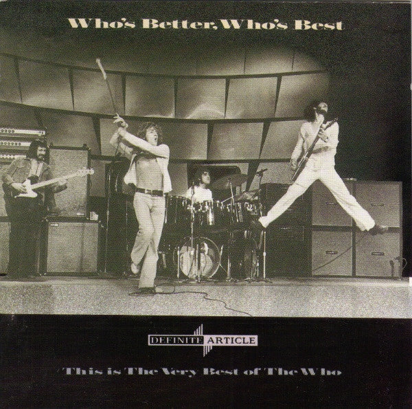 The Who : Who's Better, Who's Best (CD, Comp, RP)