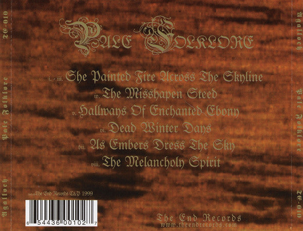 Agalloch : Pale Folklore (CD, Album)
