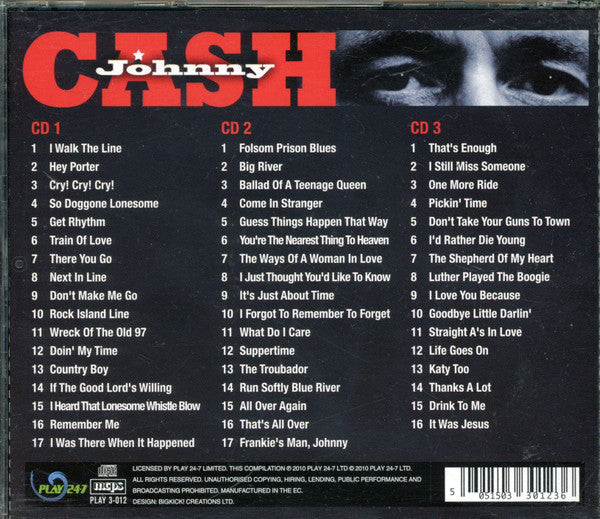 Johnny Cash : Original Masters Collection (3xCD, Comp)