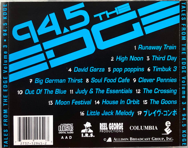 Various : Tales From The Edge (Volume Three): Cannibal Crabs Crawl To Kill (CD, Comp)