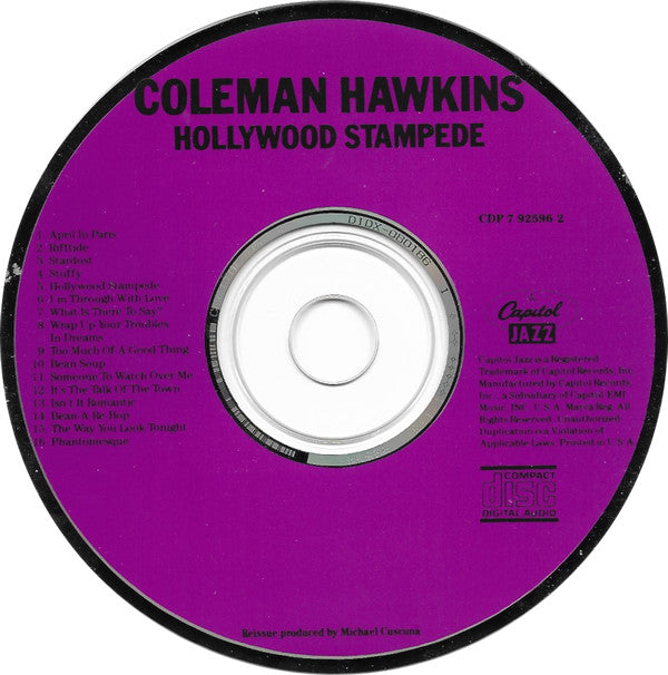Coleman Hawkins : Hollywood Stampede (CD, Comp, RE)