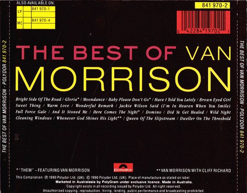 Van Morrison : The Best Of Van Morrison (CD, Comp)
