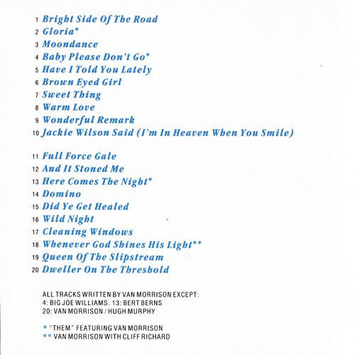 Van Morrison : The Best Of Van Morrison (CD, Comp)