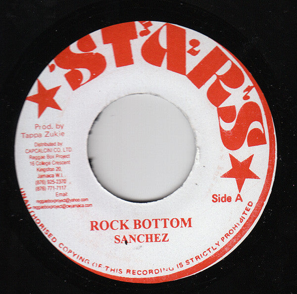 Sanchez : Rock Bottom (7", RE)
