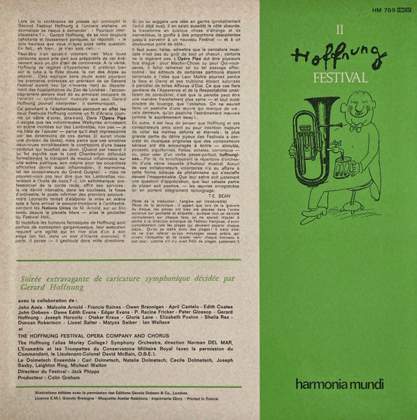 Gerard Hoffnung : Hoffnung Festival 2 (LP)