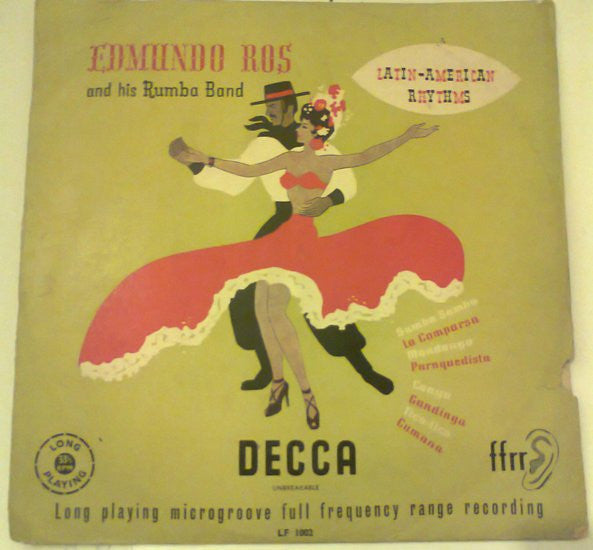 Edmundo Ros And His Rumba Band : At "The Bagatelle", London - Latin-American Rhythms (10", Mono)