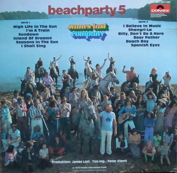James Last Company : Beachparty 5 (LP, Album)