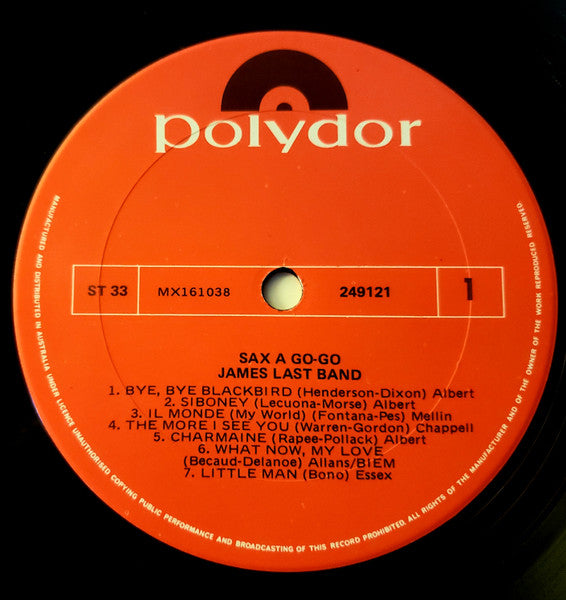 James Last : Sax À Gogo (LP, Album)