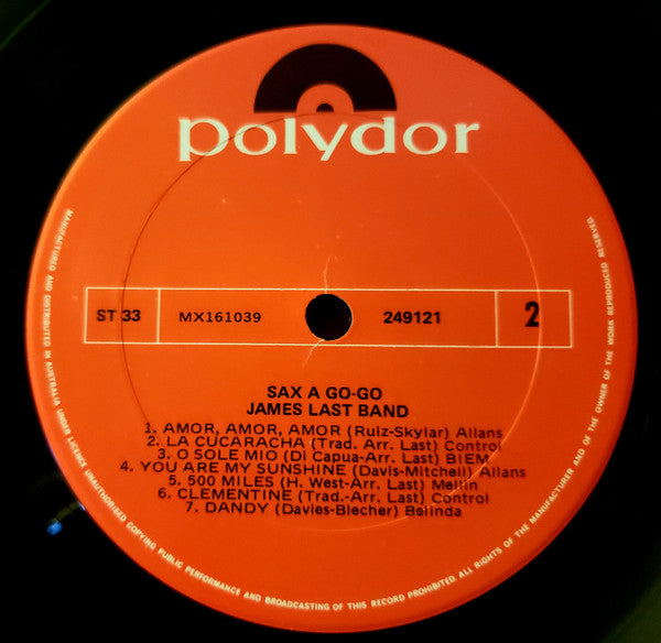 James Last : Sax À Gogo (LP, Album)