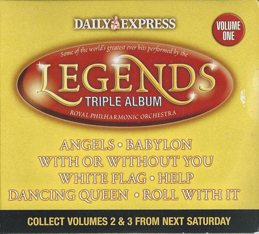 Royal Philharmonic Orchestra : Legends Triple Album (Volume One) (CD, Album, Comp, Promo)
