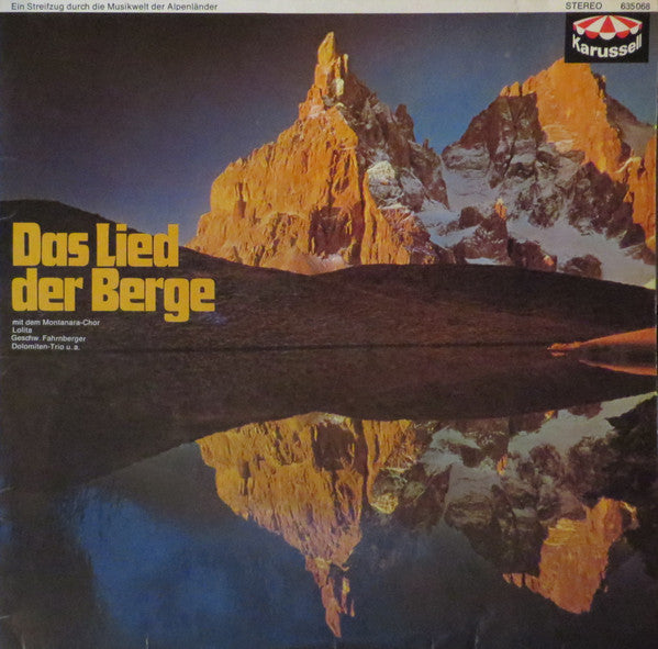 Various : Das Lied Der Berge (LP, Comp)