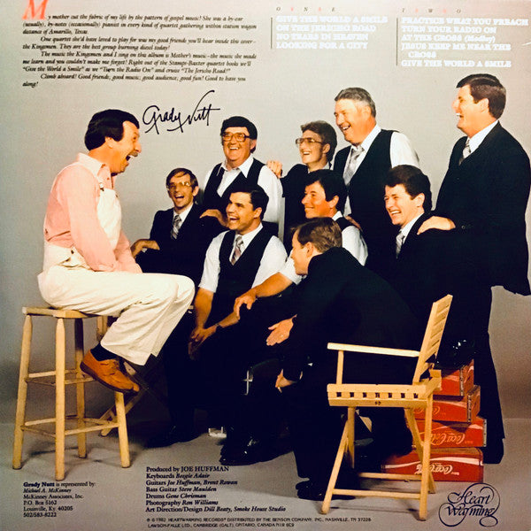 The Rev. Grady Nutt* And The Mighty Kingsmen* : Give The World A Smile (LP, Album)