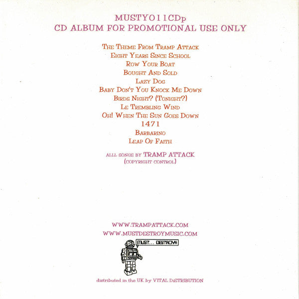Tramp Attack : Attack, Attack, Attack (CD, Album, Promo)