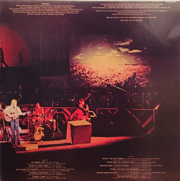 John Denver : An Evening With John Denver (2xLP, Album, Gat)