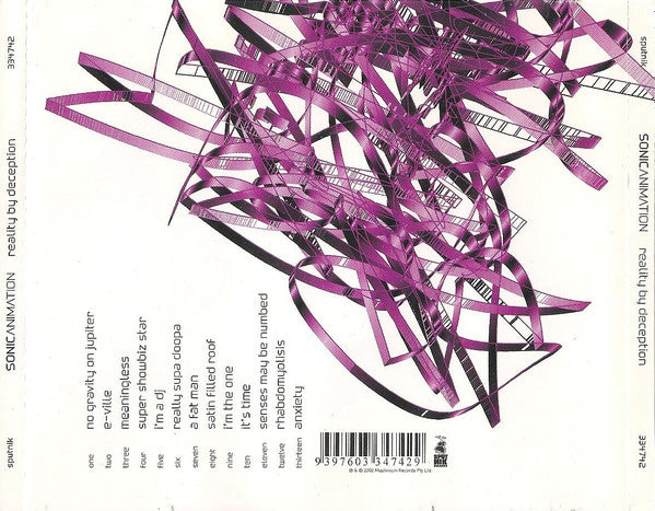 Sonic Animation : Reality By Deception (CD, Album + CD-ROM)