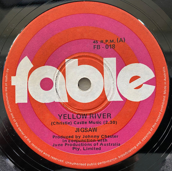 Jigsaw (17) : Yellow River  (7")