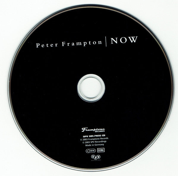 Peter Frampton : Now (CD, Album)
