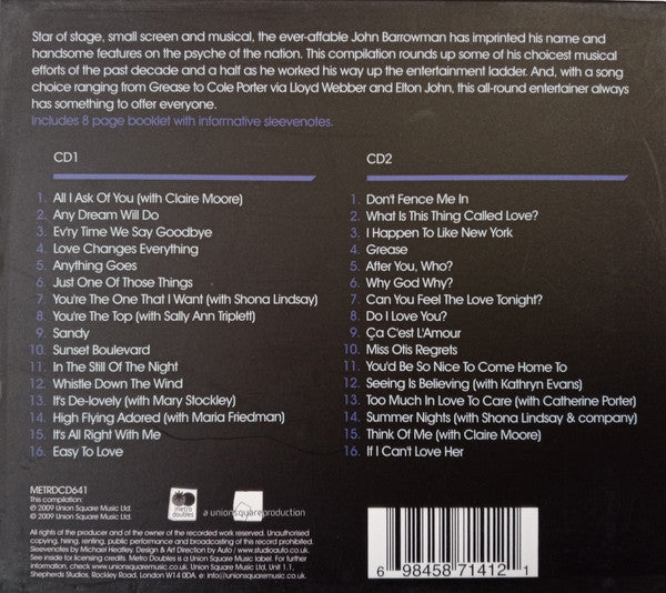 John Barrowman : At His Very Best (2xCD, Comp)