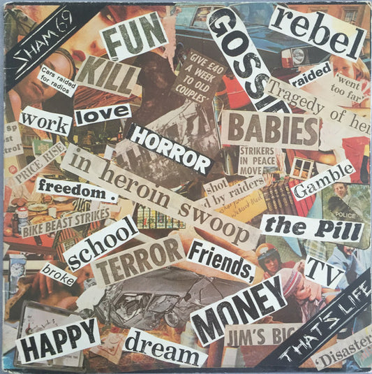 Sham 69 : That's Life (LP, Album, Gat)